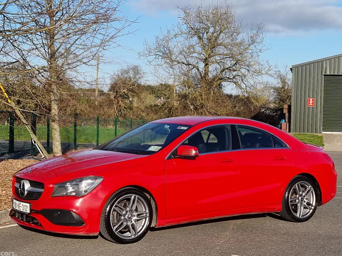 Mercedes-Benz CLA Saloon, Petrol, 2018, Red