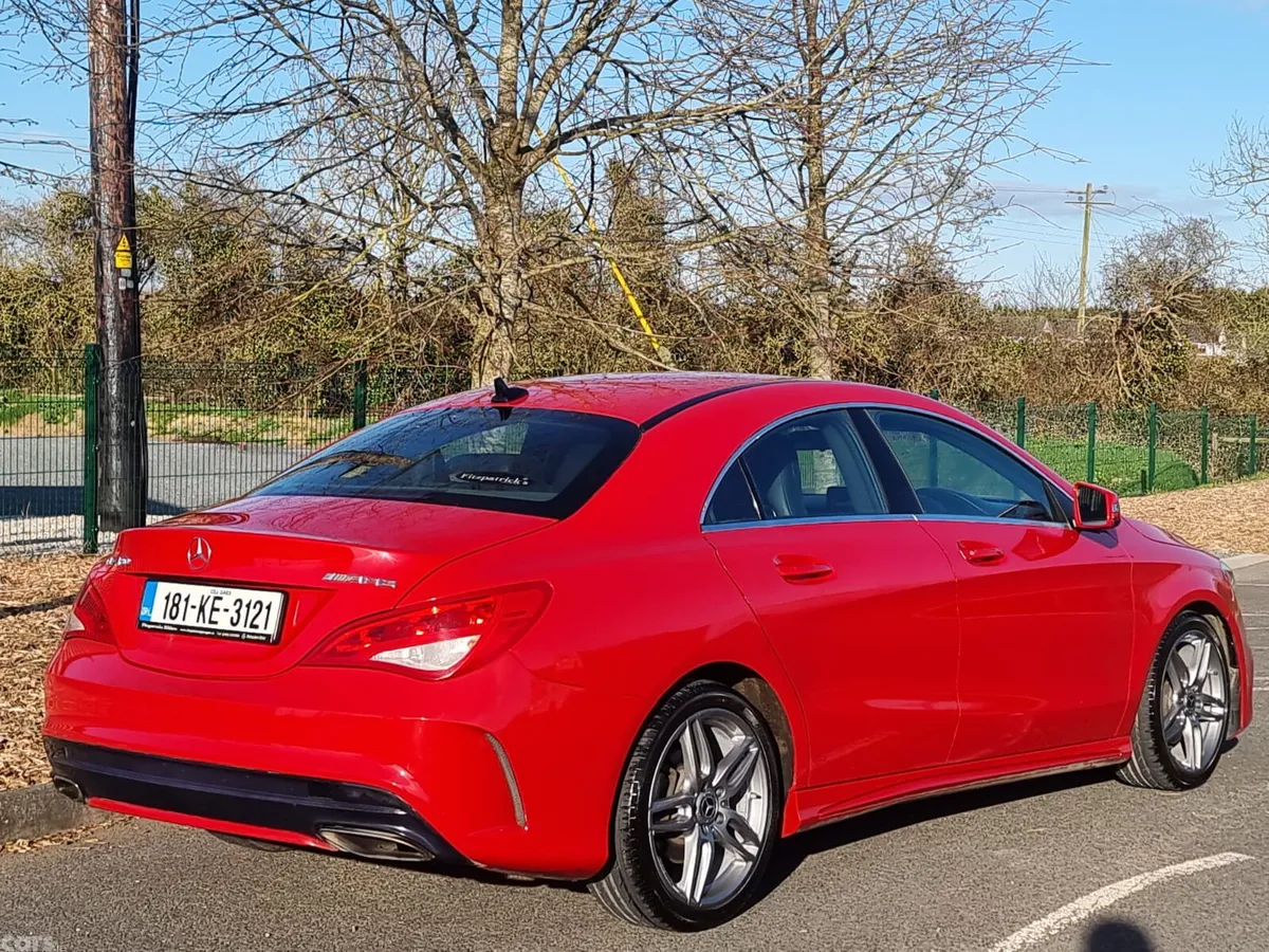 Mercedes-Benz CLA Saloon, Petrol, 2018, Red