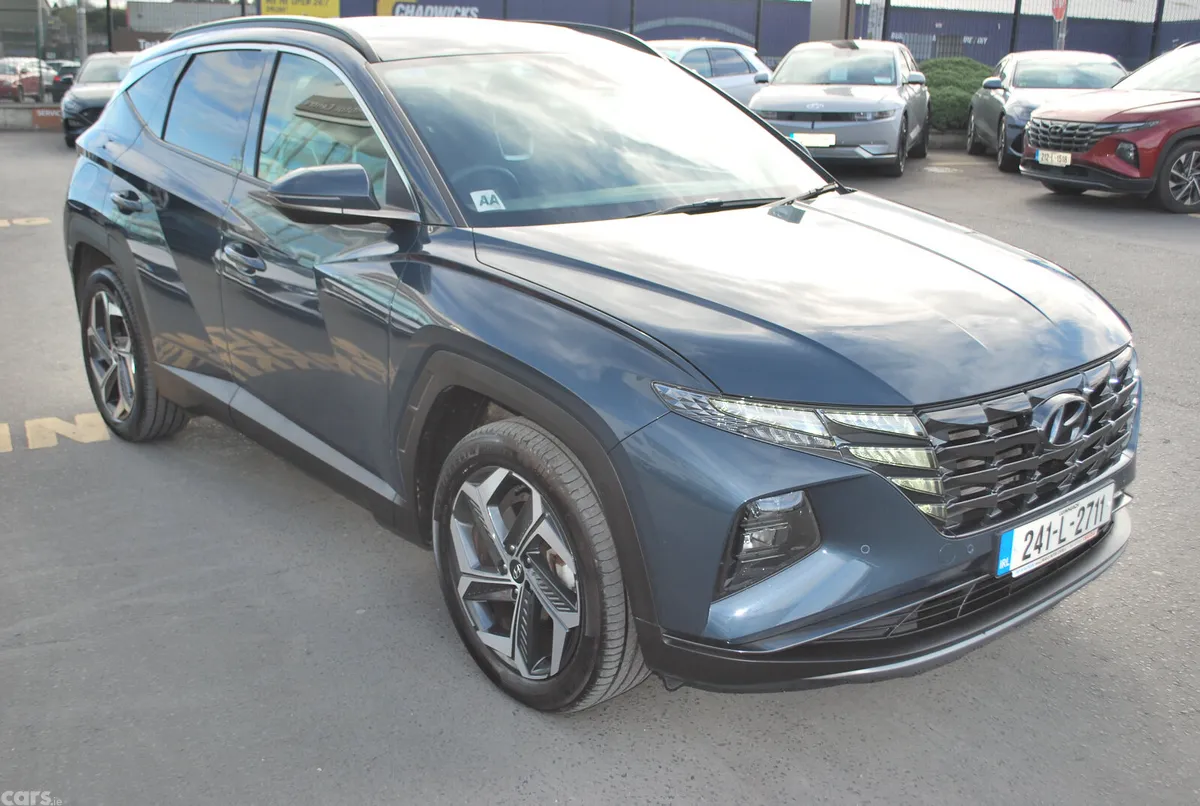 Hyundai Tucson SUV, Petrol Plug-in Hybrid, 2024, Blue