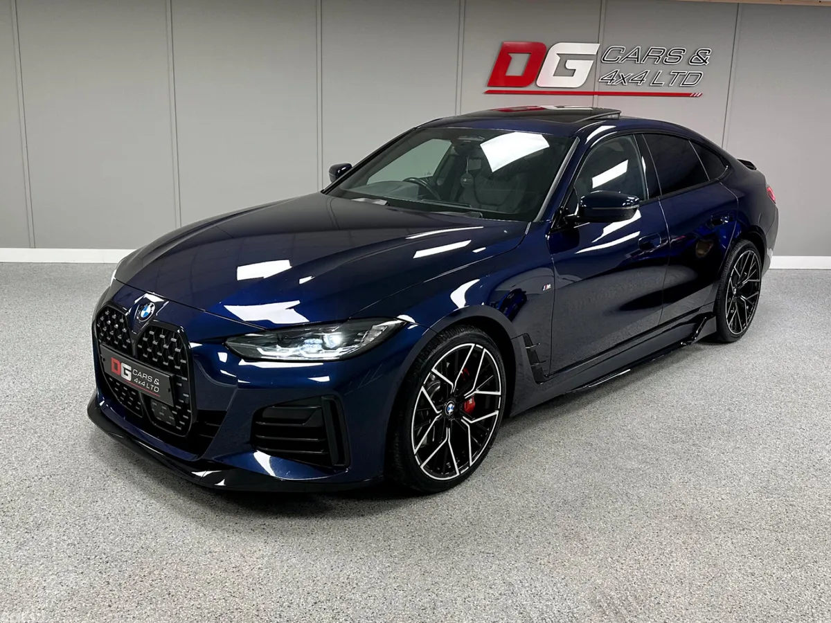 BMW 4-Series Coupe, Diesel Hybrid, 2022, Blue