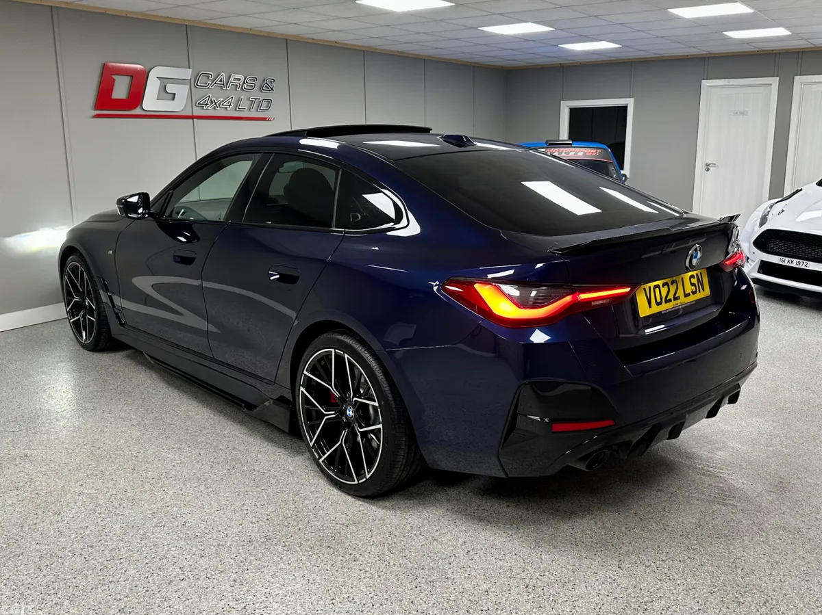 BMW 4-Series Coupe, Diesel Hybrid, 2022, Blue