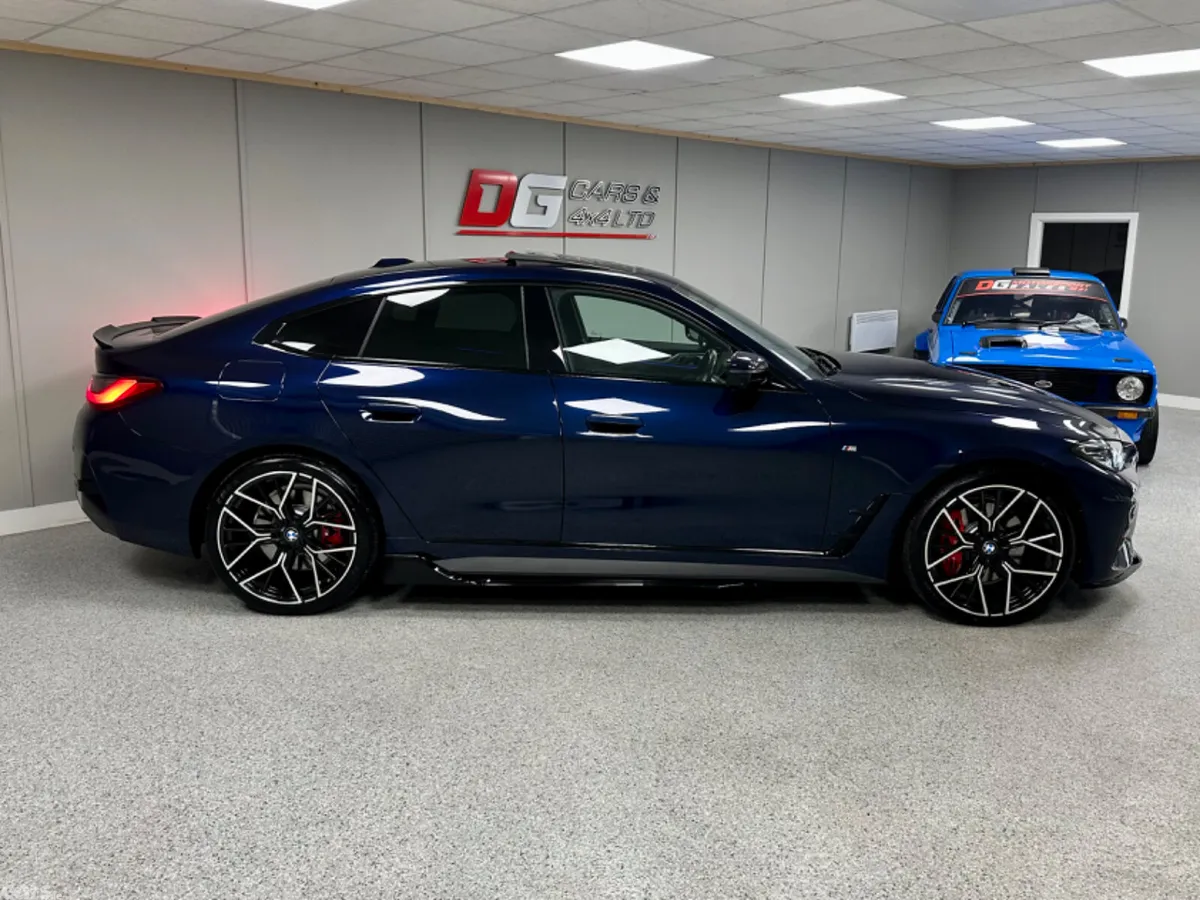 BMW 4-Series Coupe, Diesel Hybrid, 2022, Blue