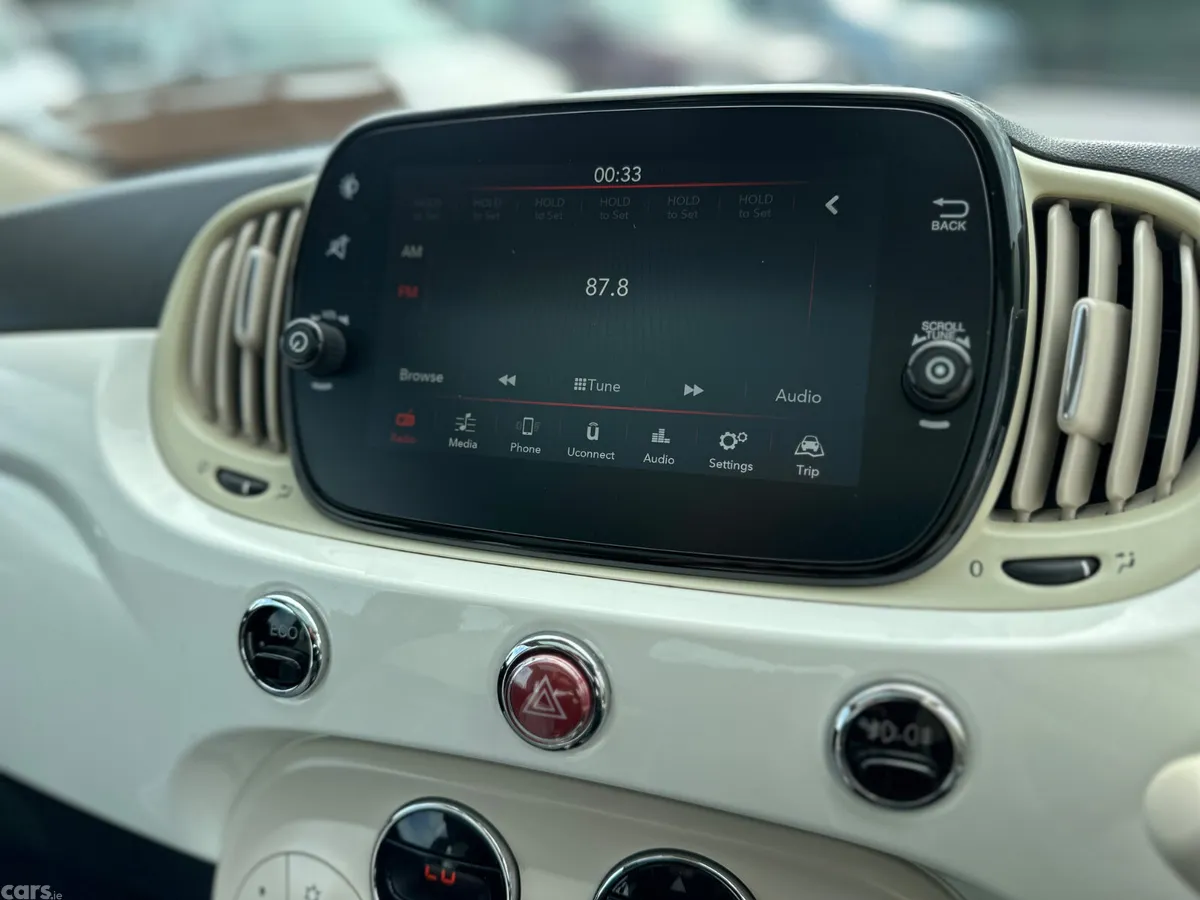Fiat 500 Hatchback, Petrol, 2018, White