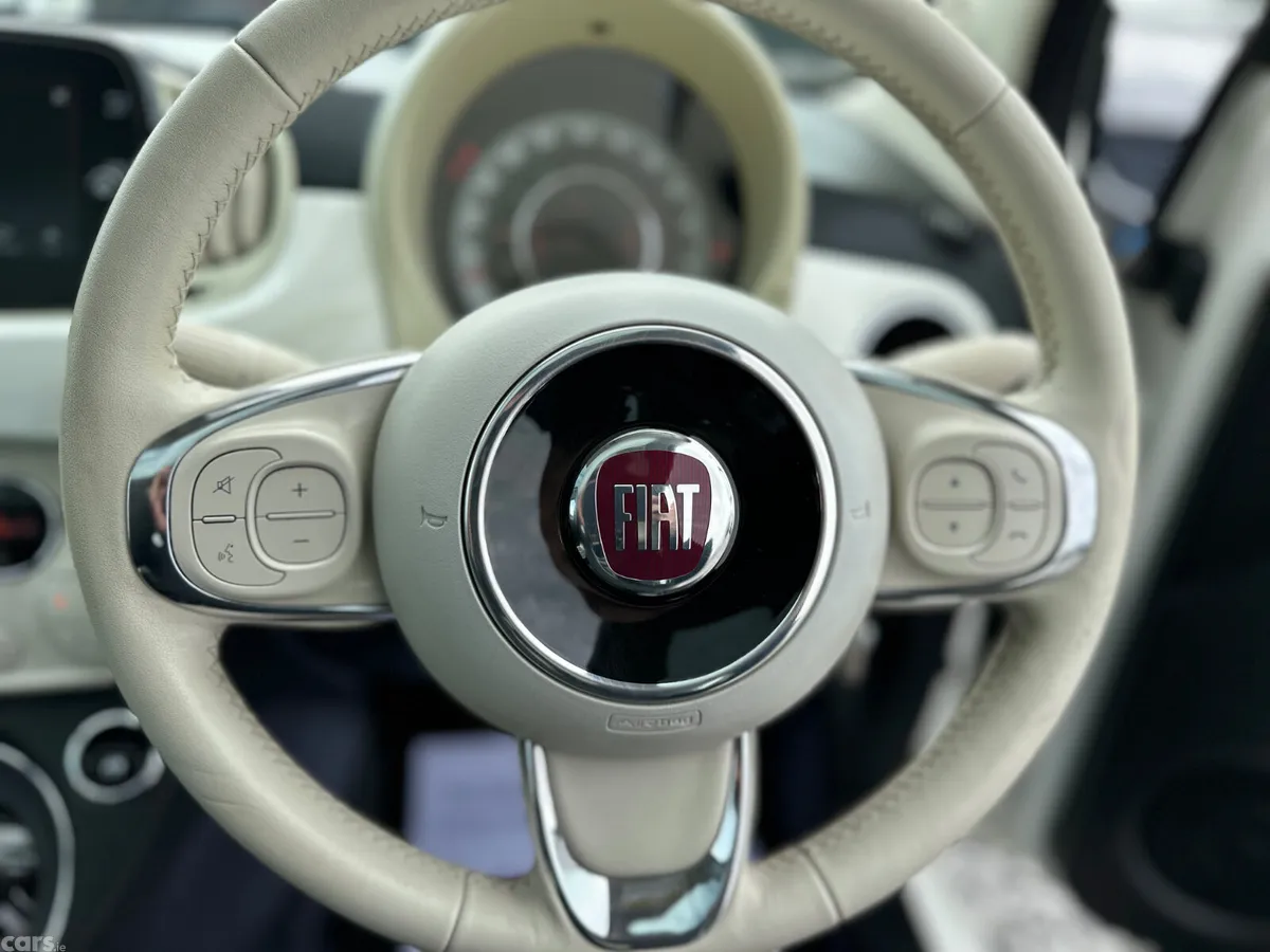 Fiat 500 Hatchback, Petrol, 2018, White