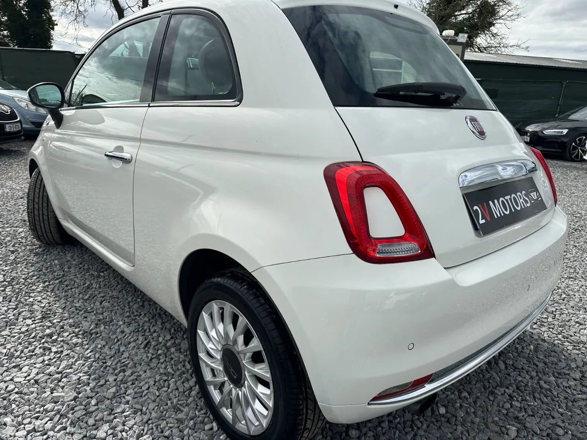 Fiat 500 Hatchback, Petrol, 2018, White