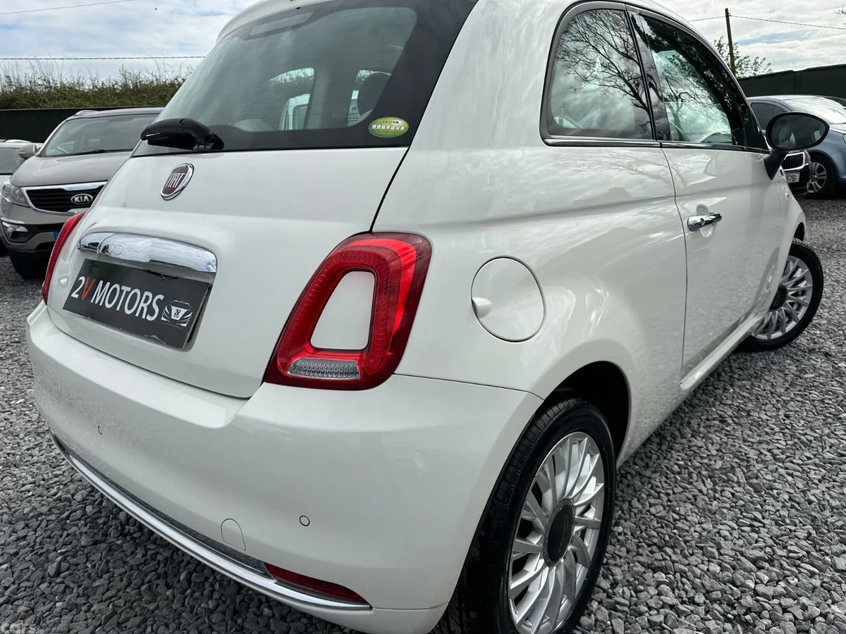 Fiat 500 Hatchback, Petrol, 2018, White