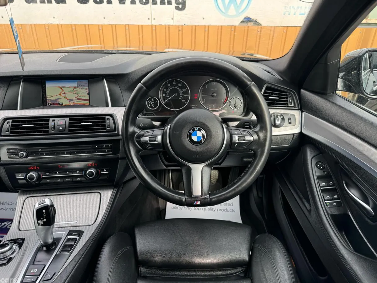 BMW 5-Series Saloon, Diesel, 2014, Black