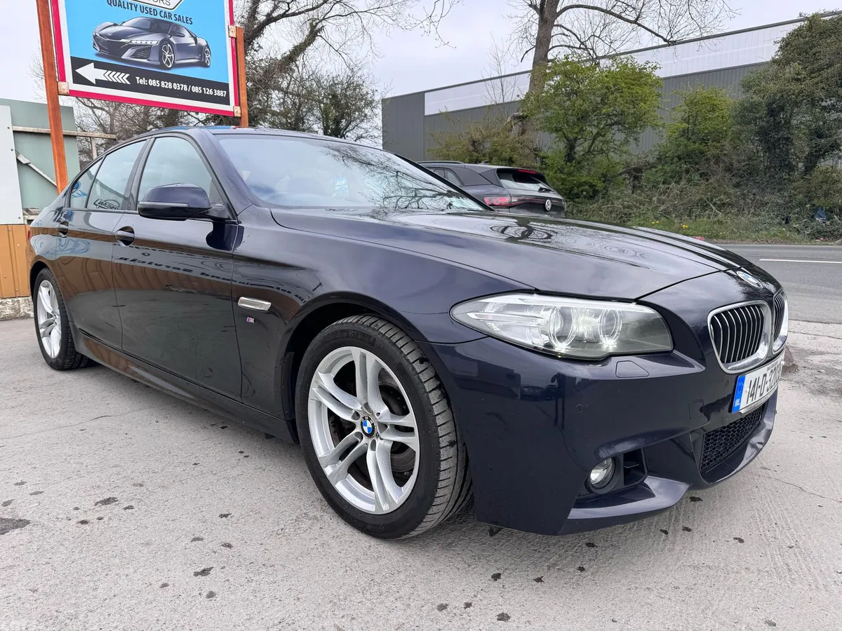 BMW 5-Series Saloon, Diesel, 2014, Black
