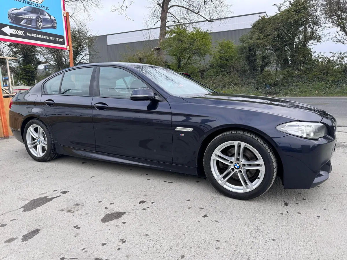 BMW 5-Series Saloon, Diesel, 2014, Black