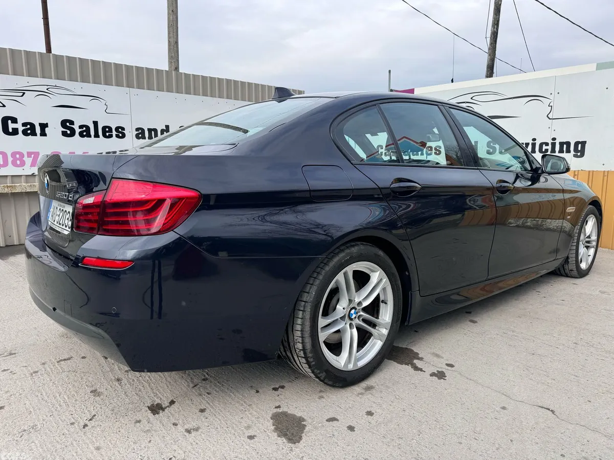 BMW 5-Series Saloon, Diesel, 2014, Black
