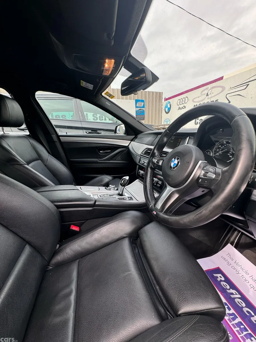 BMW 5-Series Saloon, Diesel, 2014, Black
