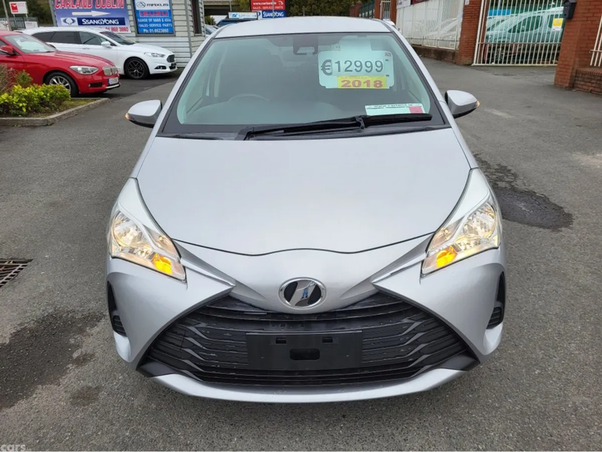 Toyota Vitz Hatchback, Petrol, 2018, Silver