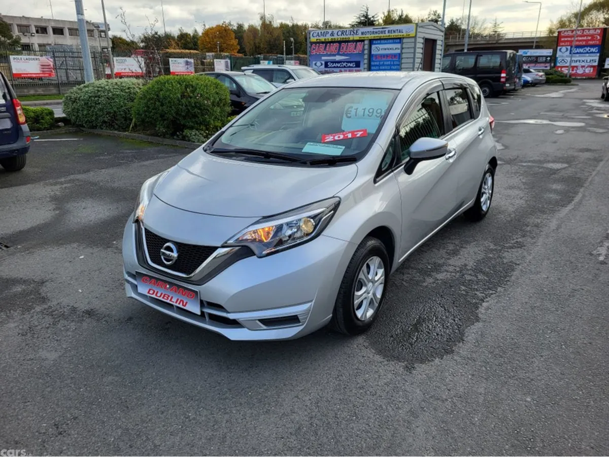 Nissan Note Hatchback, Petrol, 2017, Silver