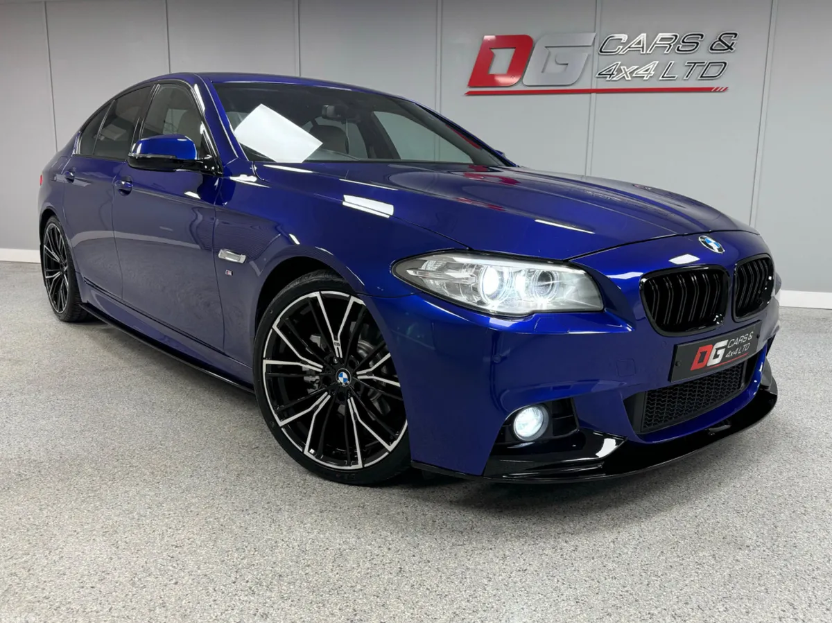 BMW 5-Series Saloon, Diesel, 2016, Blue
