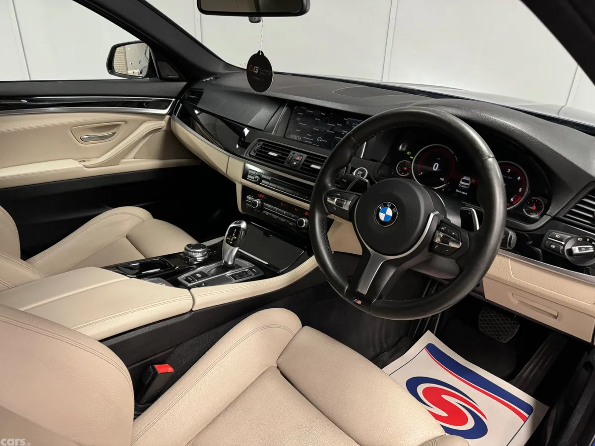 BMW 5-Series Saloon, Diesel, 2016, Blue