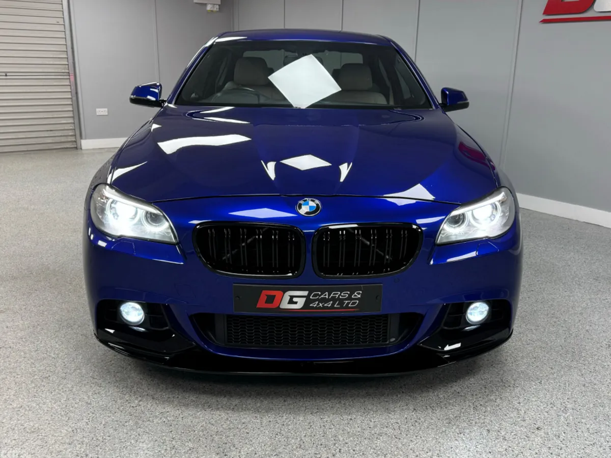BMW 5-Series Saloon, Diesel, 2016, Blue