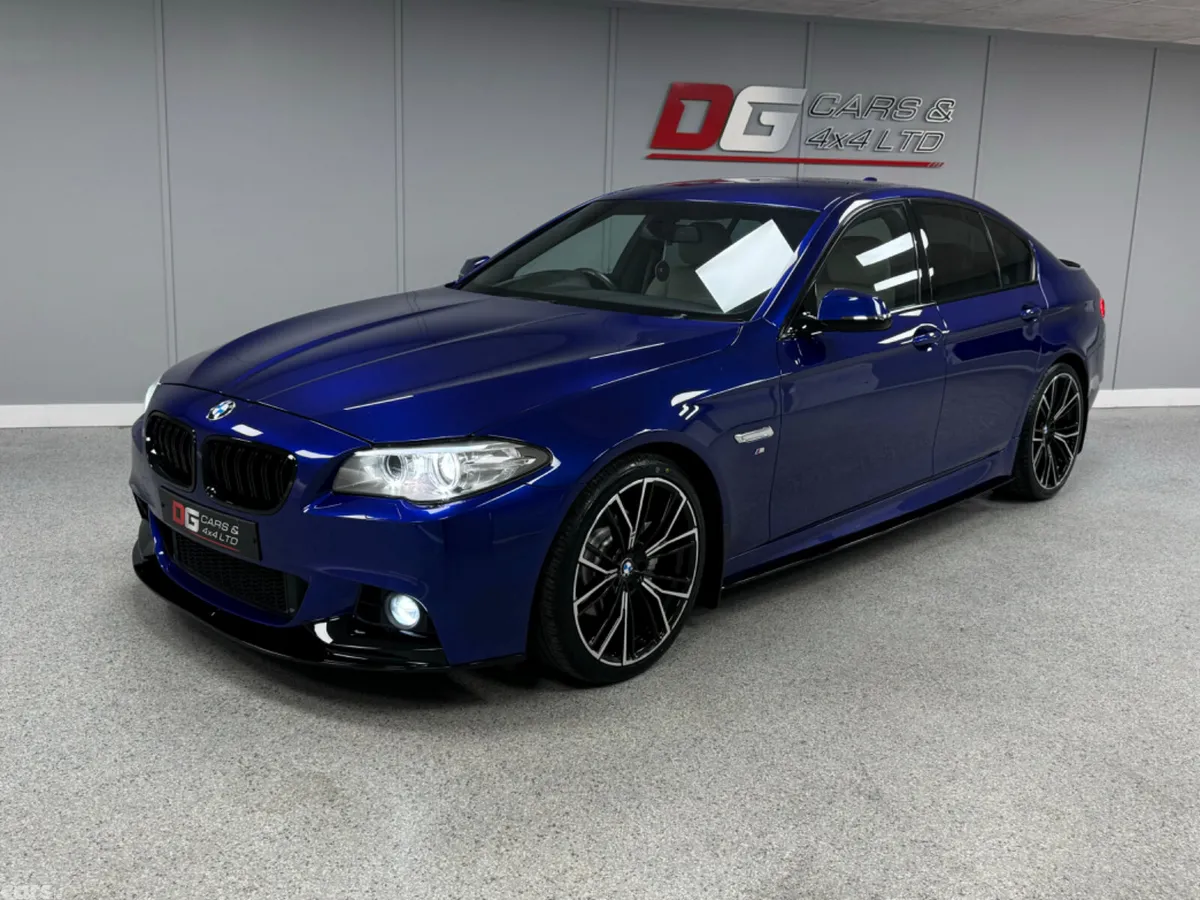 BMW 5-Series Saloon, Diesel, 2016, Blue