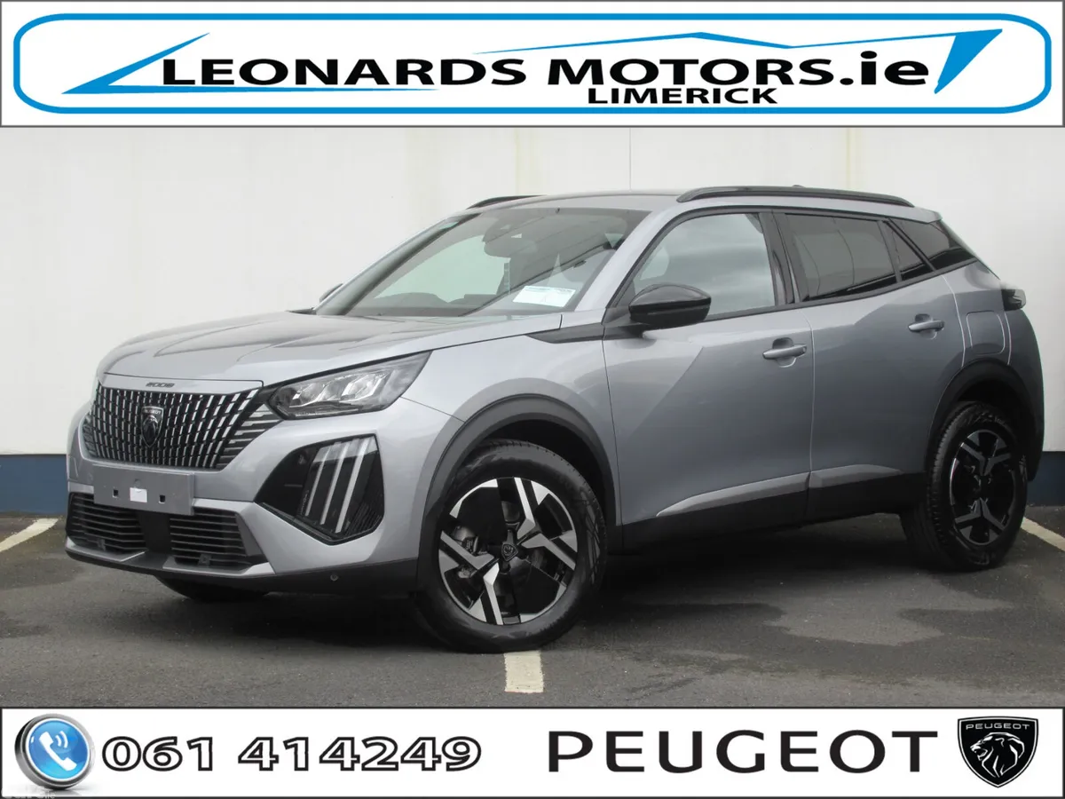 Peugeot 2008 SUV, Petrol Hybrid, 2026, Silver