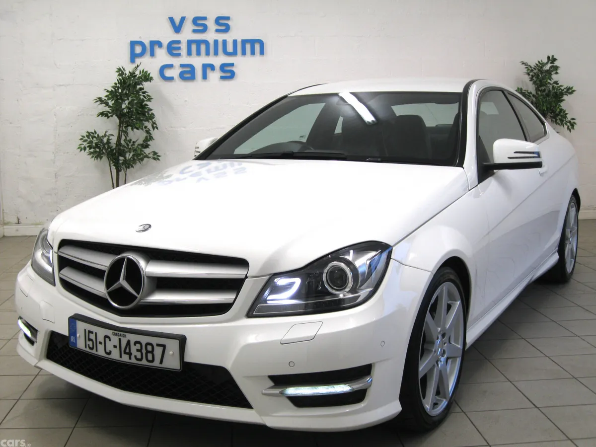 Mercedes-Benz C-Class Coupe, Diesel, 2015, White