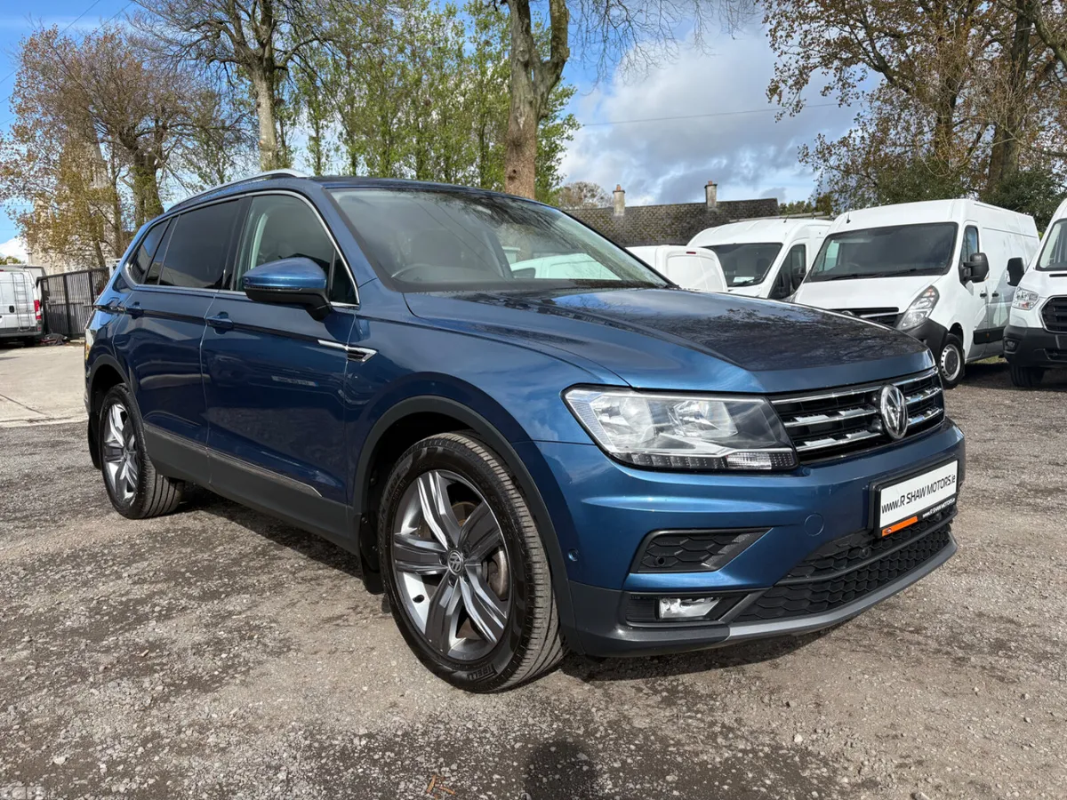 Volkswagen Tiguan Allspace SUV, Diesel, 2019, Blue
