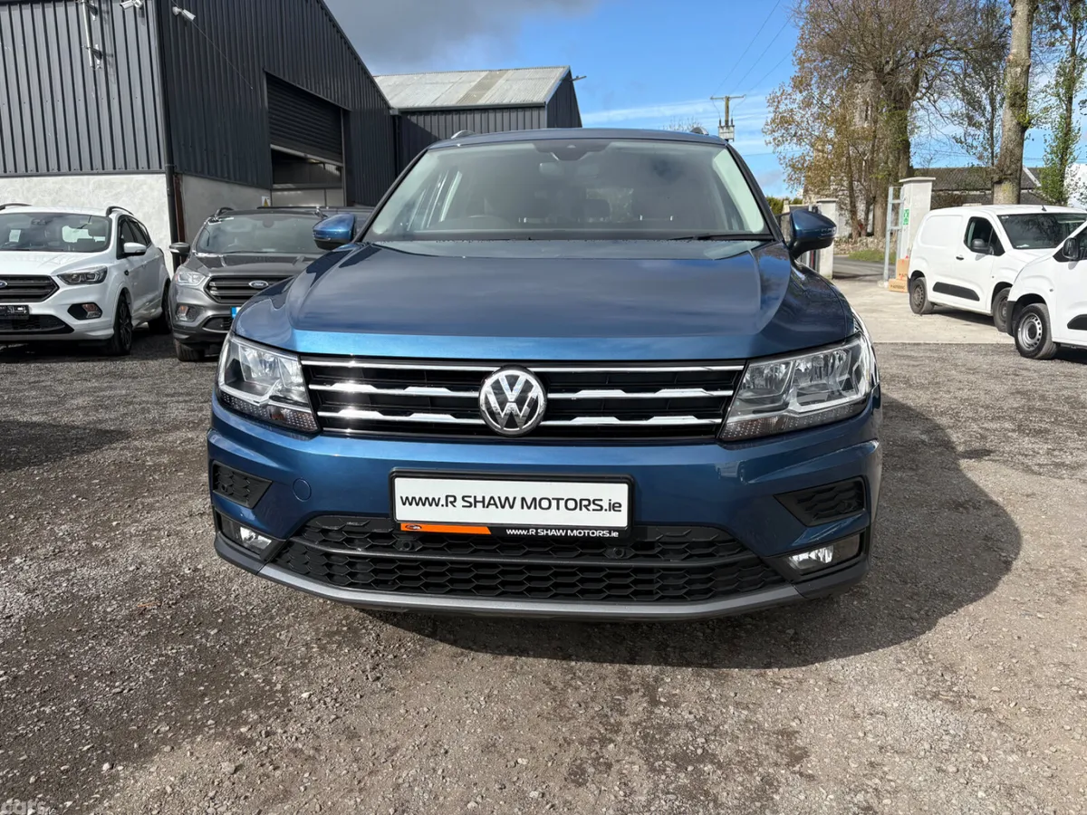 Volkswagen Tiguan Allspace SUV, Diesel, 2019, Blue