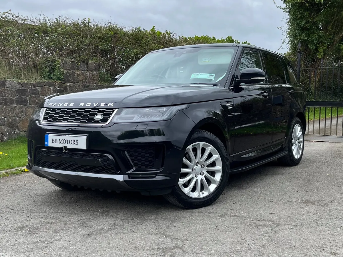 Land Rover Range Rover Sport SUV, Diesel, 2019, Black