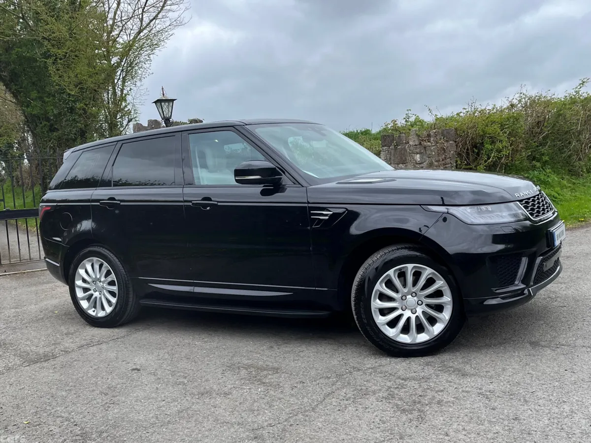 Land Rover Range Rover Sport SUV, Diesel, 2019, Black