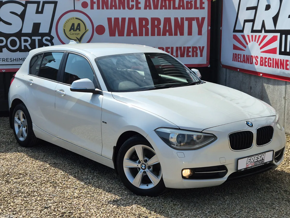 BMW 1-Series Hatchback, Petrol, 2013, White