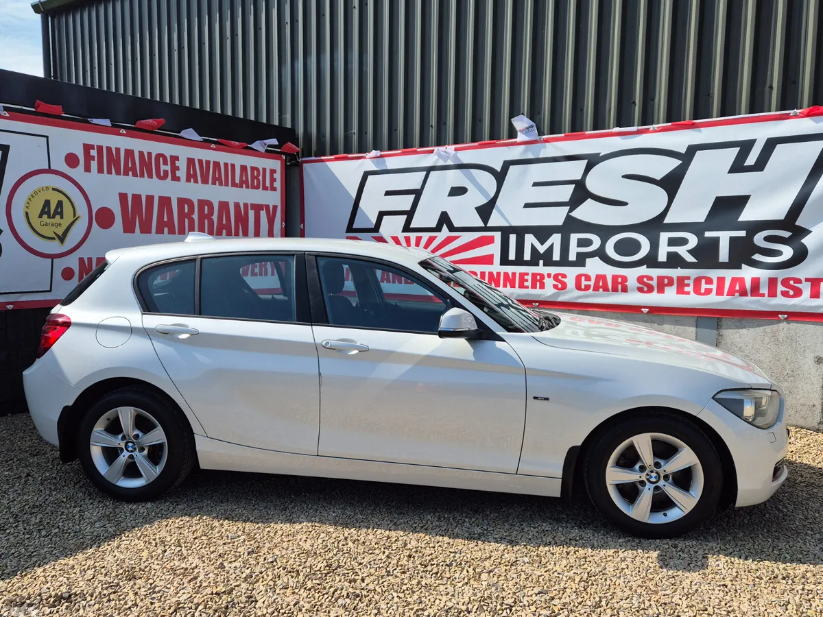 BMW 1-Series Hatchback, Petrol, 2013, White