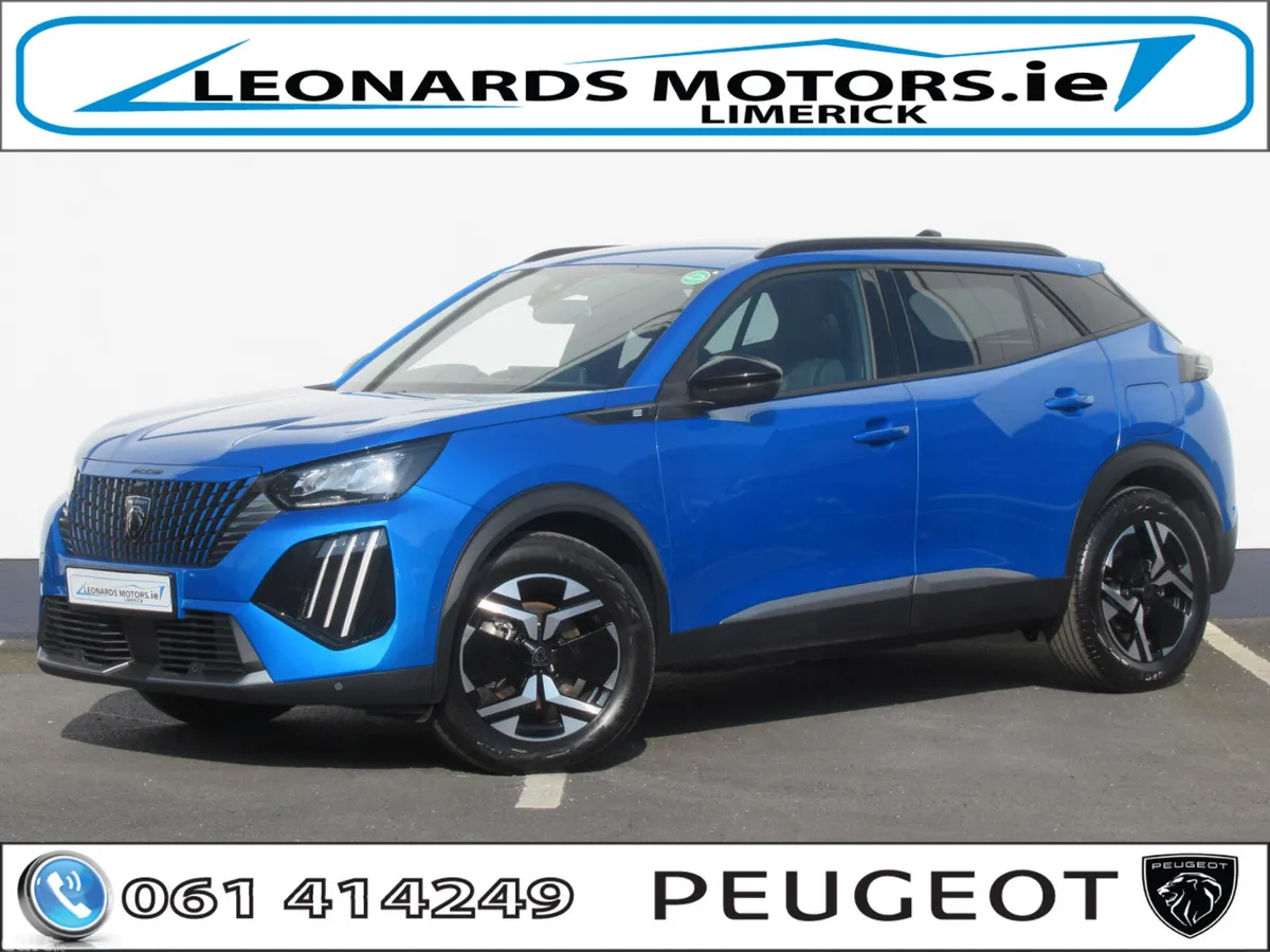 Peugeot 2008 SUV, Electric, 2026, Blue