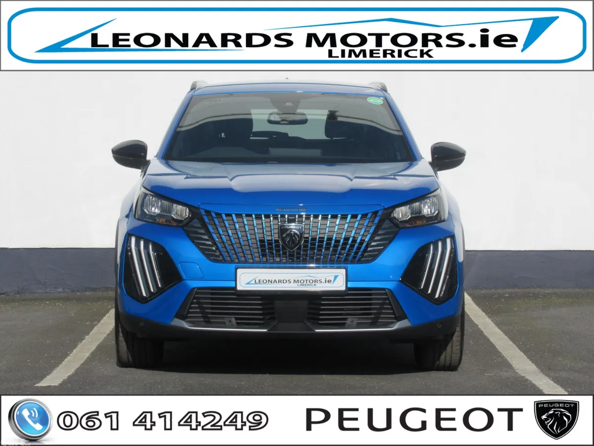 Peugeot 2008 SUV, Electric, 2026, Blue