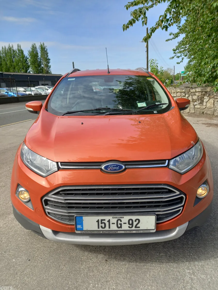Ford EcoSport SUV, Petrol, 2015, Red