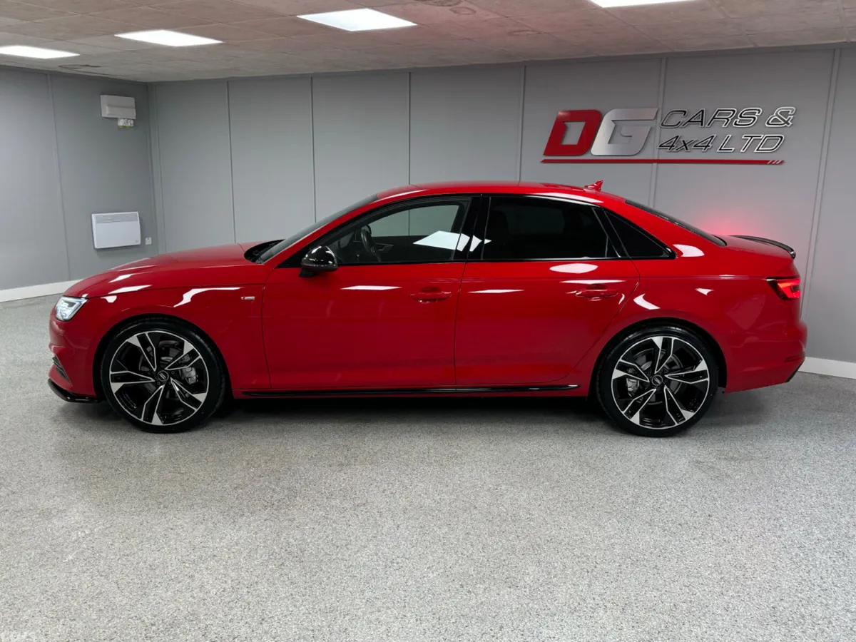 Audi A4 Saloon, Diesel, 2018, Red