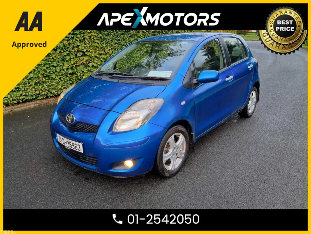 Toyota Yaris Hatchback, Petrol, 2010, Blue
