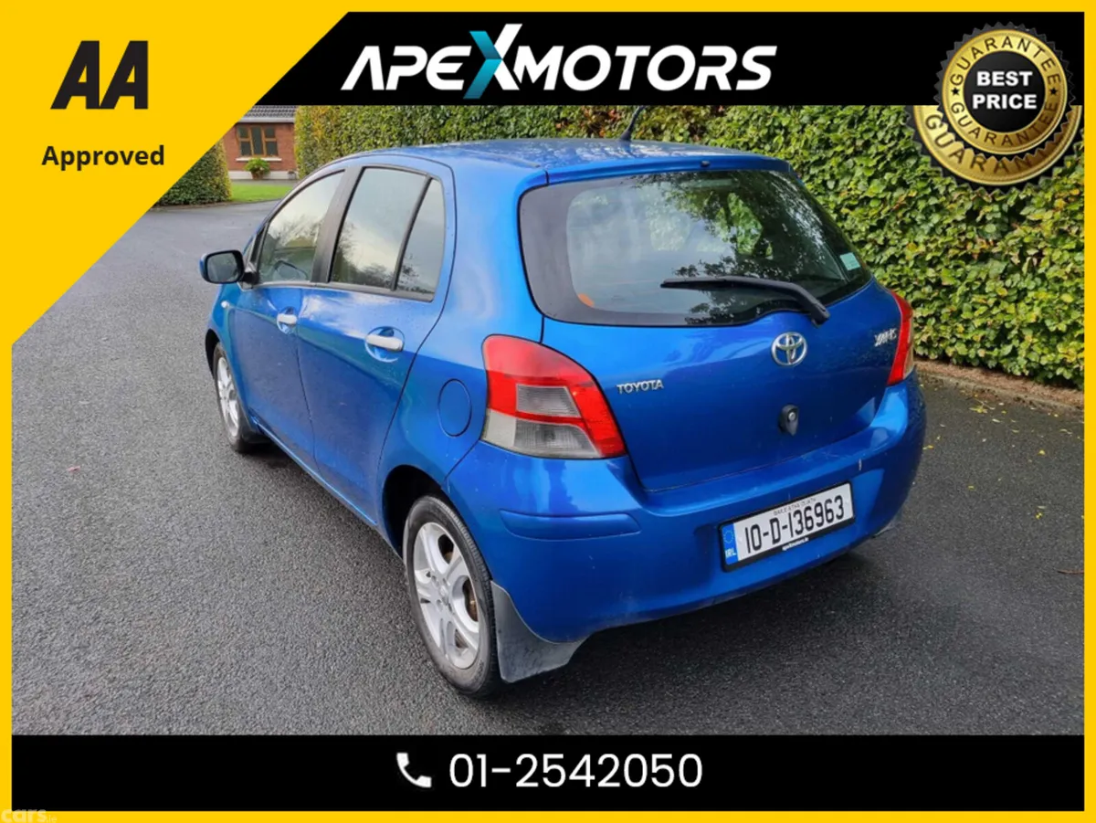 Toyota Yaris Hatchback, Petrol, 2010, Blue