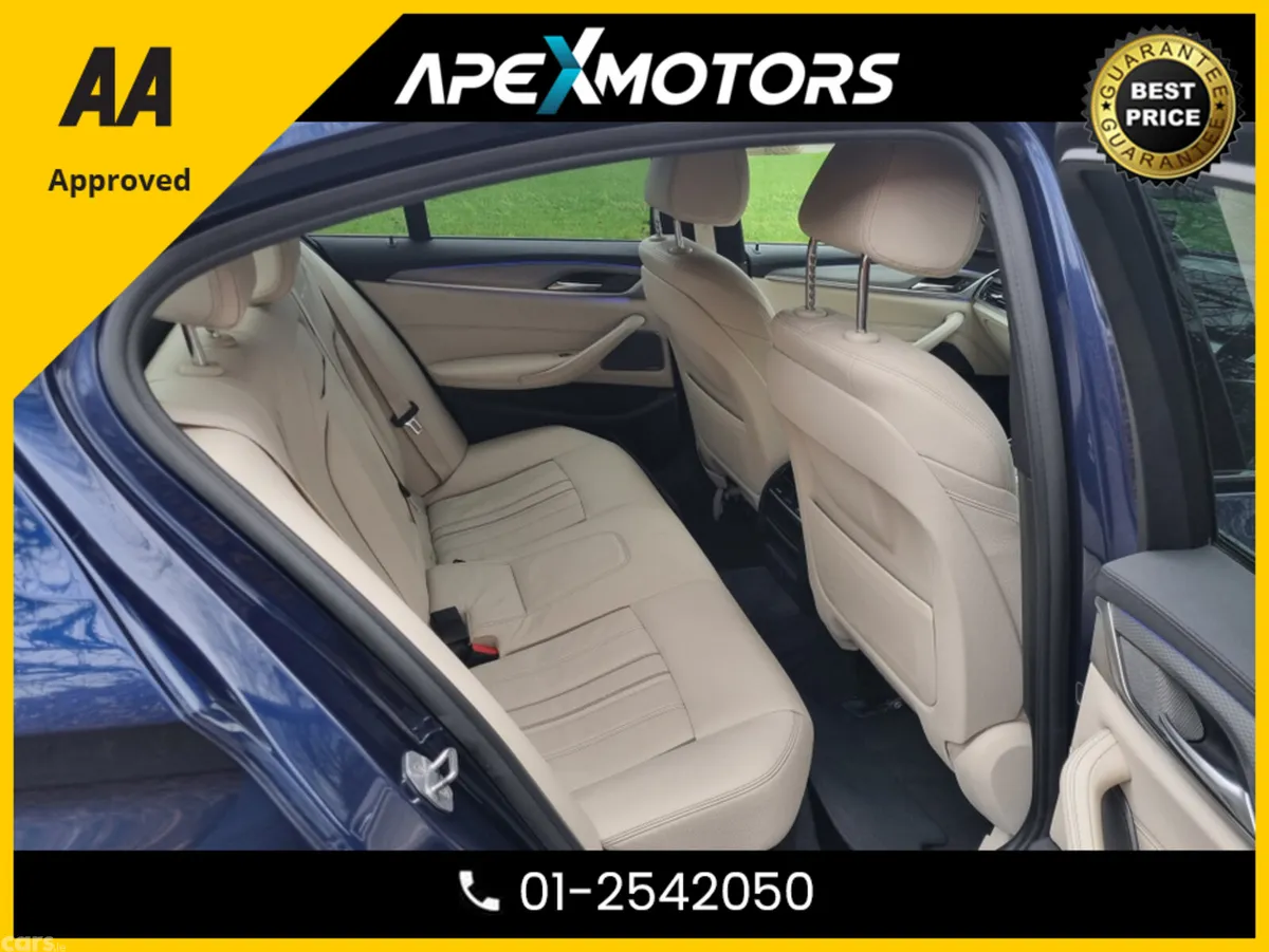 BMW 5-Series Saloon, Diesel, 2018, Blue