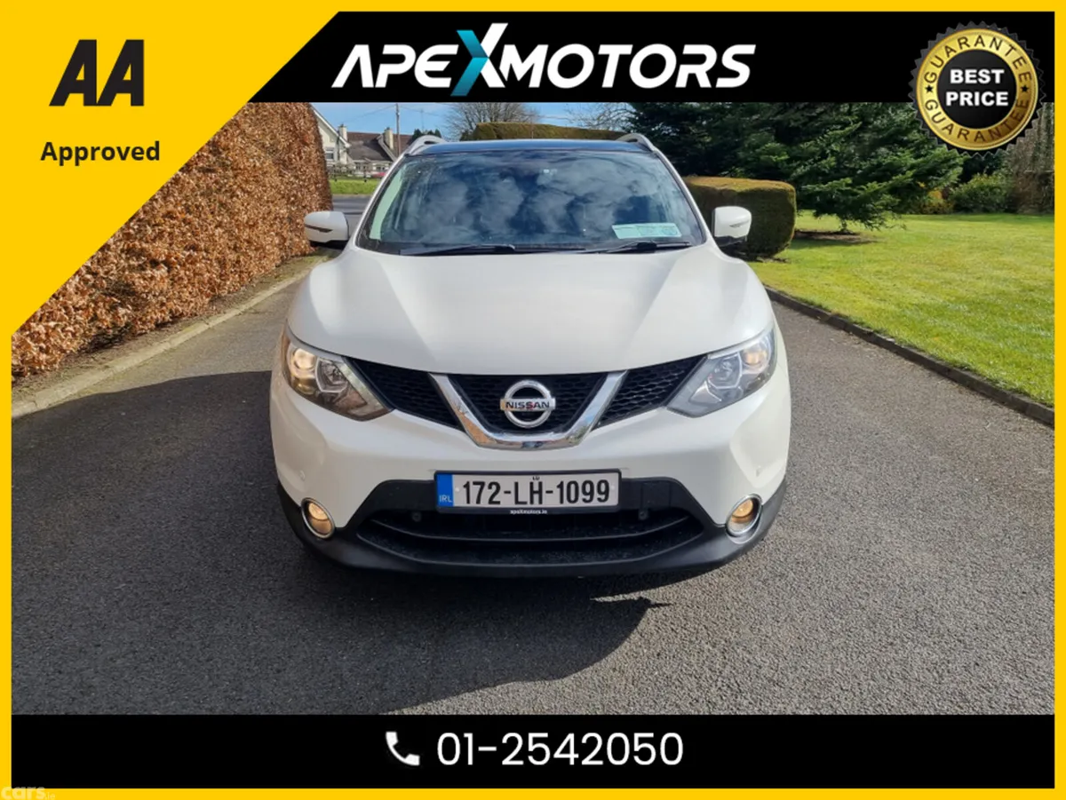 Nissan Qashqai SUV, Diesel, 2017, White