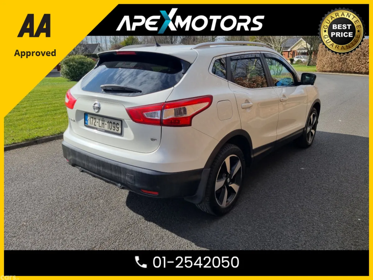 Nissan Qashqai SUV, Diesel, 2017, White