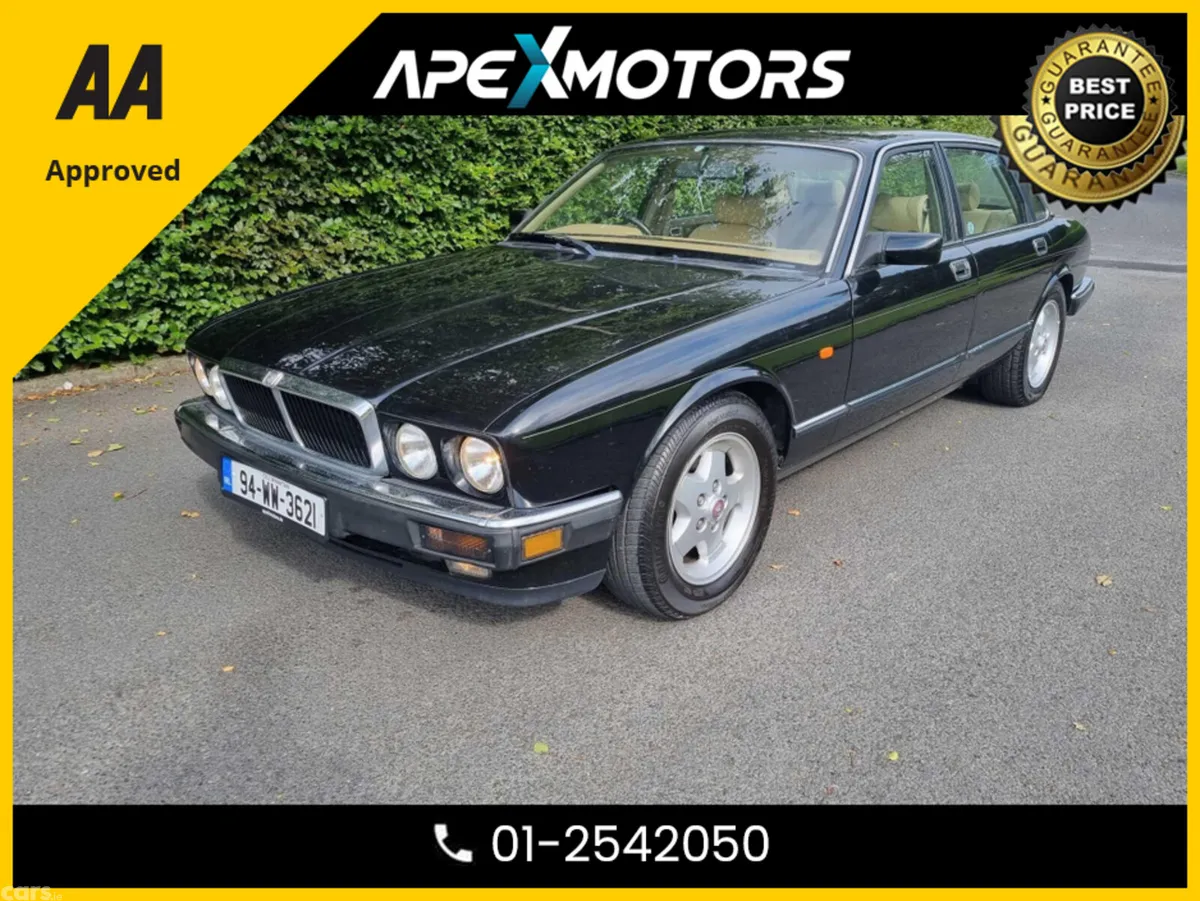 Jaguar XJ Saloon, Petrol, 1994, Black