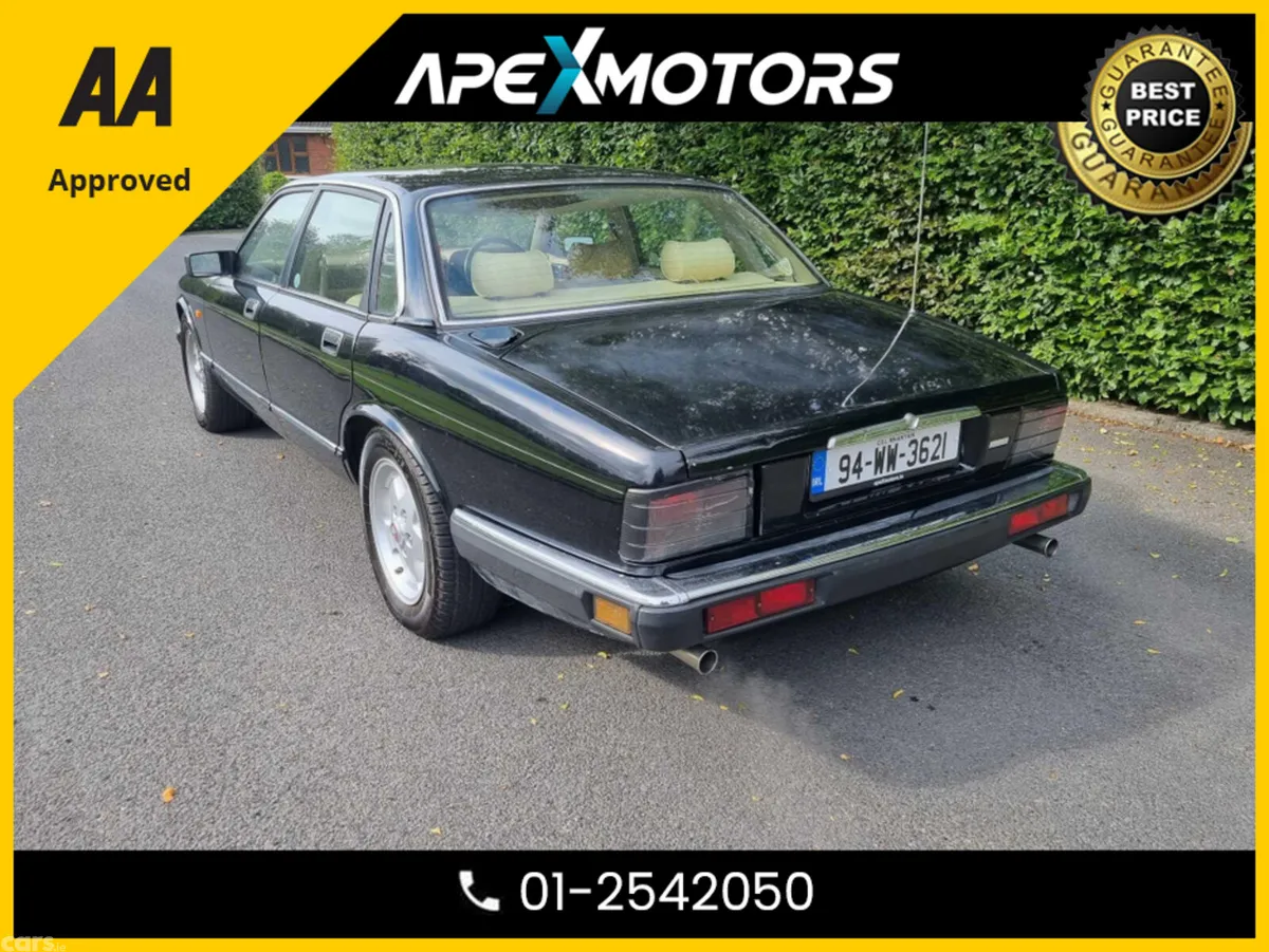 Jaguar XJ Saloon, Petrol, 1994, Black