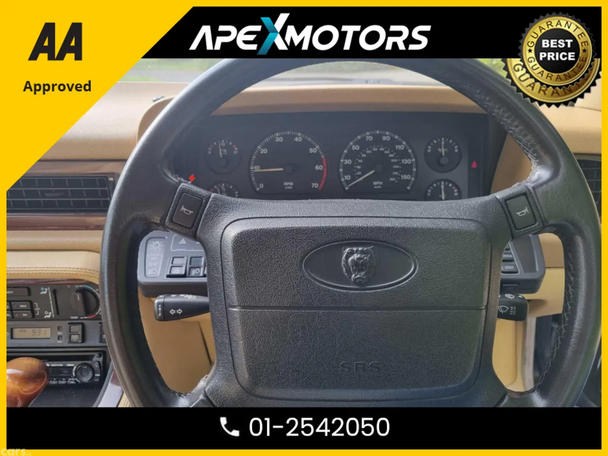 Jaguar XJ Saloon, Petrol, 1994, Black