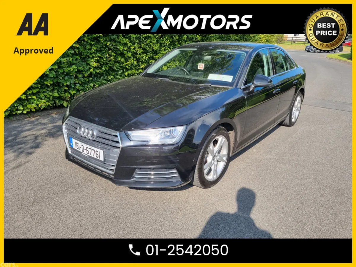 Audi A4 Saloon, Diesel, 2016, Black