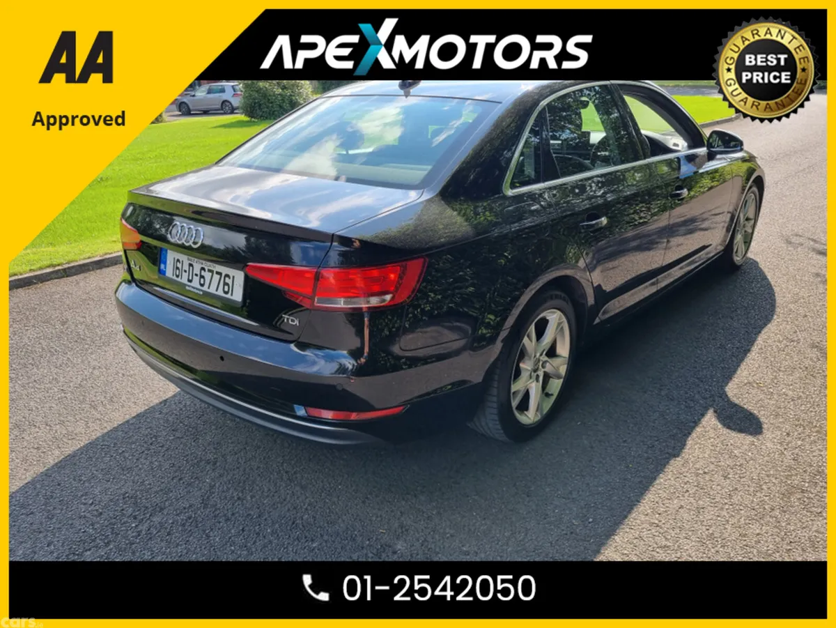 Audi A4 Saloon, Diesel, 2016, Black
