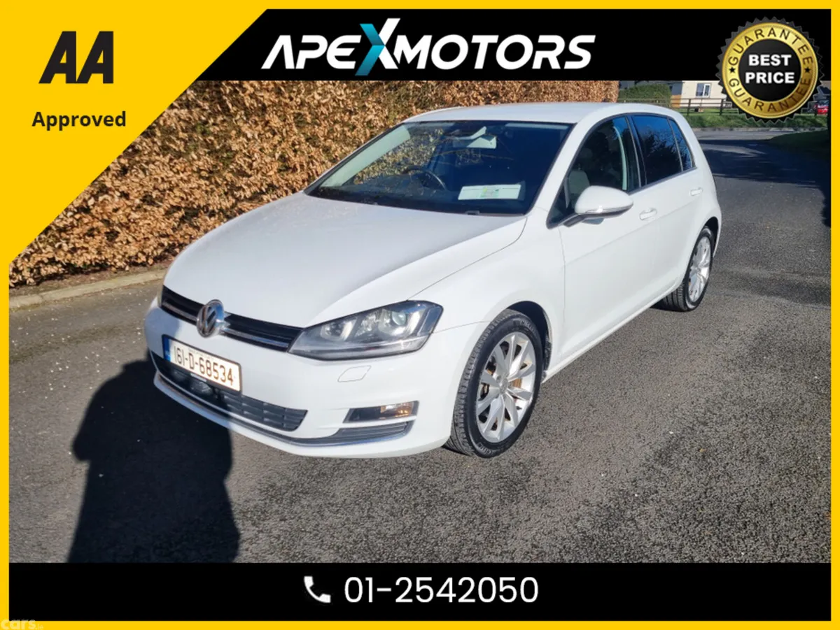 Volkswagen Golf Hatchback, Petrol, 2016, White