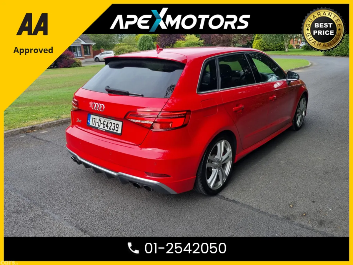 Audi S3 Hatchback, Petrol, 2017, Red