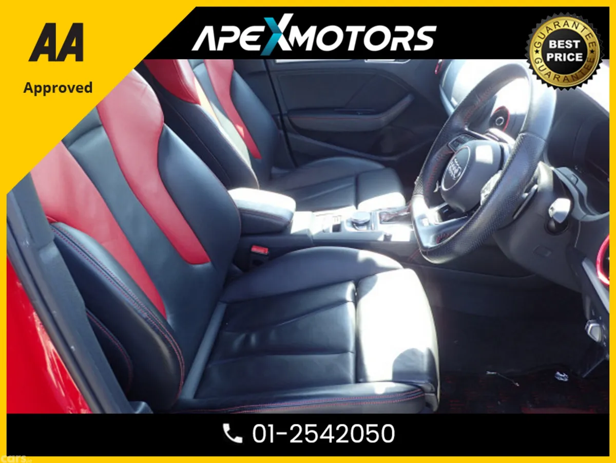 Audi S3 Hatchback, Petrol, 2017, Red