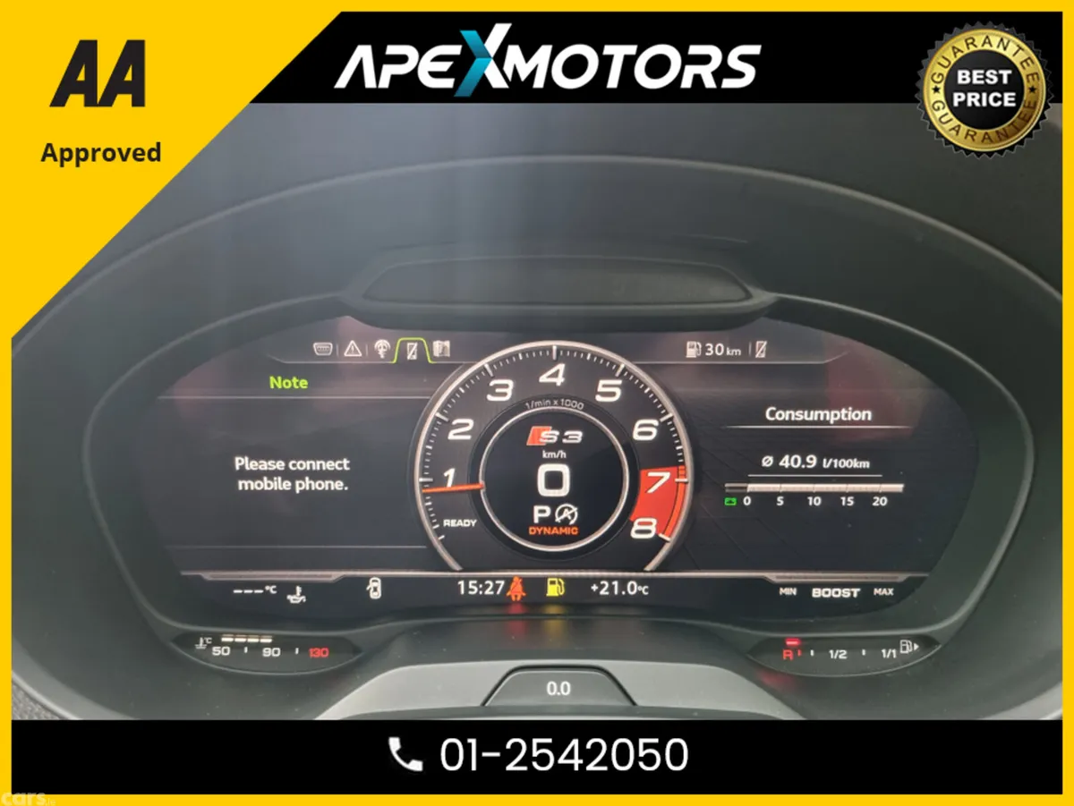 Audi S3 Hatchback, Petrol, 2017, Red