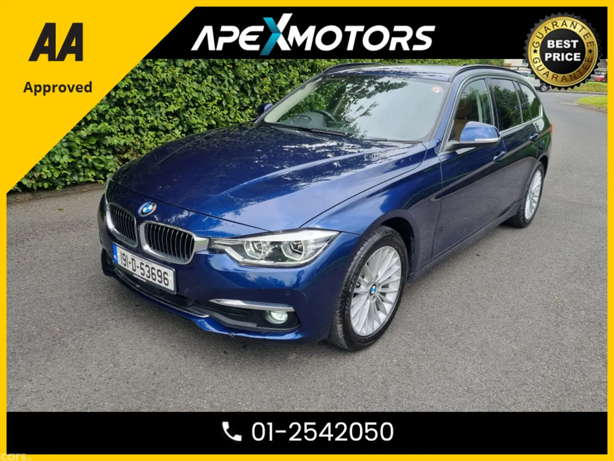 BMW 3-Series Estate, Diesel, 2019, Blue