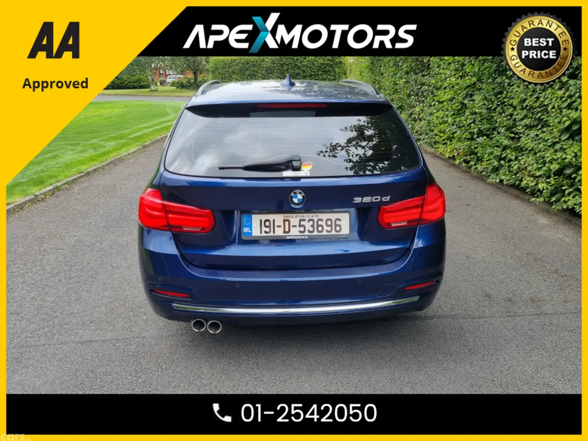 BMW 3-Series Estate, Diesel, 2019, Blue