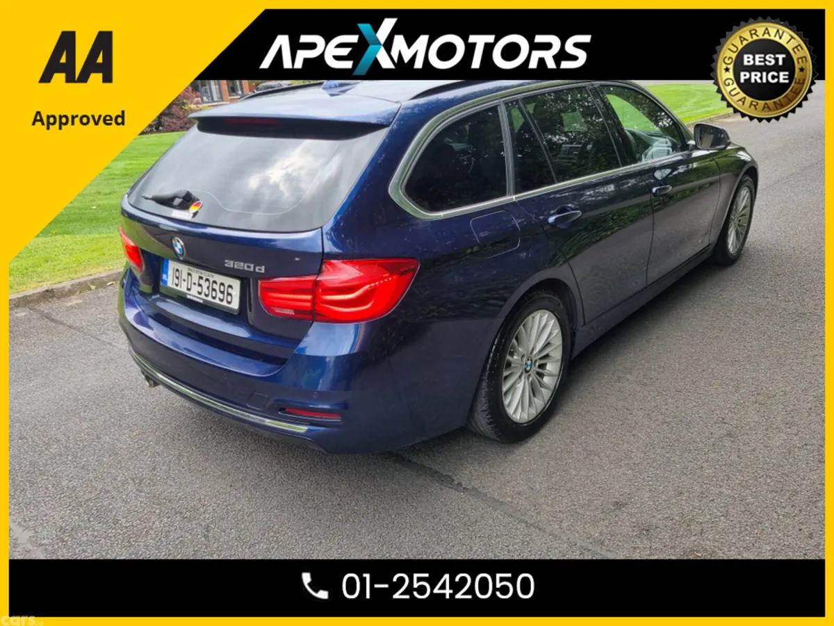 BMW 3-Series Estate, Diesel, 2019, Blue